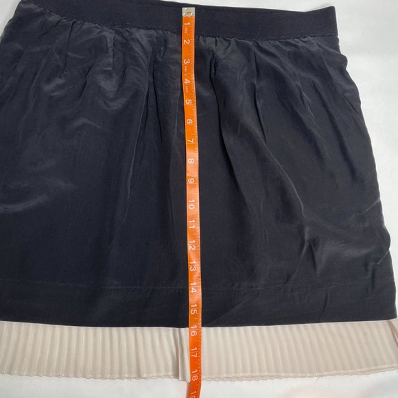 BCBGMAXAZRIA silk “Shelby” two layer skirt with POCKETS - Picture 10 of 11